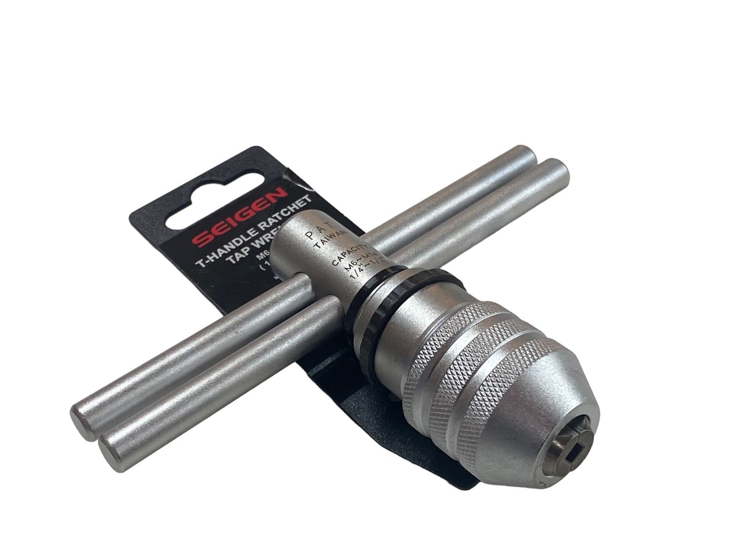 Tap Wrench T Bar M6-14 x 100mm Ratcheting