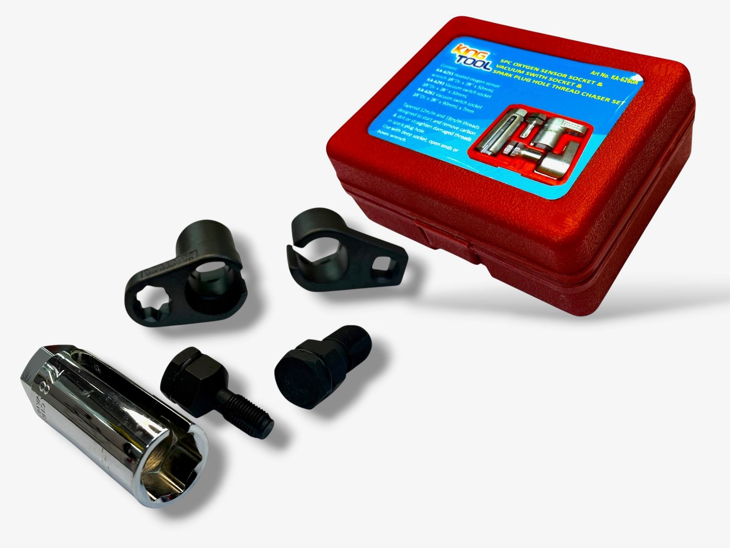 Oxygen Sensor Socket Set M12 M18 King Tools