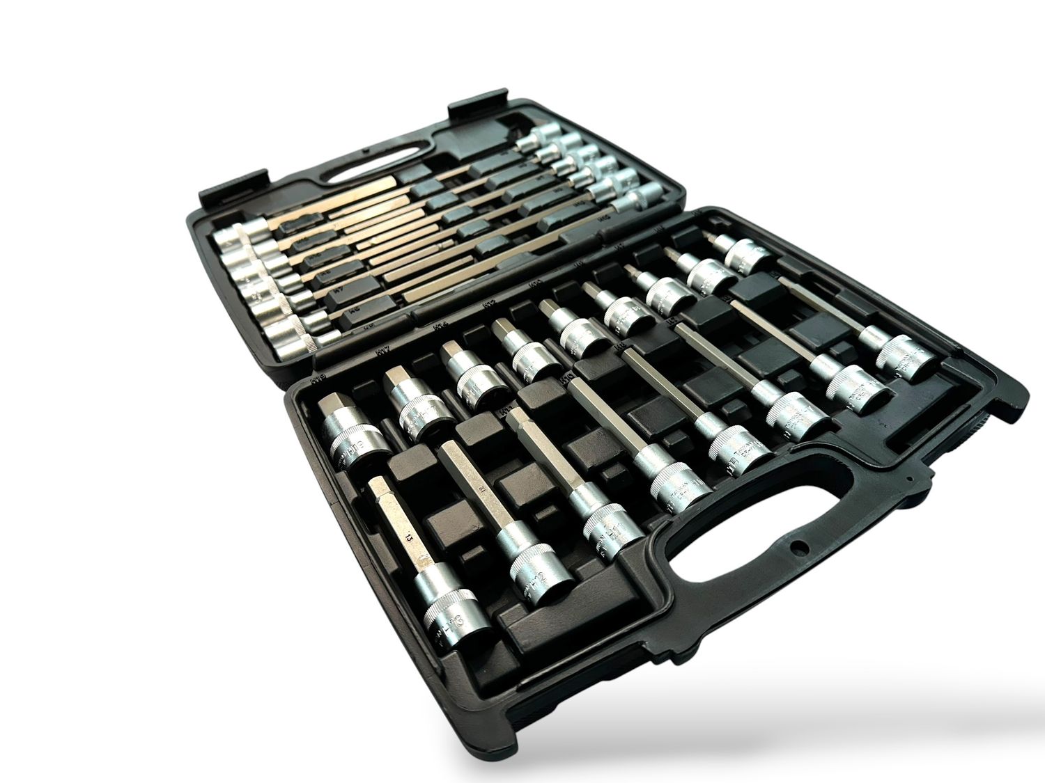 30 Piece Hex Socket Set 1/2" Dr