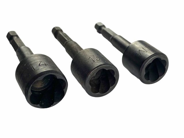 7Pc Twist Sockets