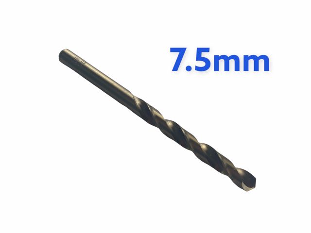 7.5mm Cobalt Drill Bit HSS-M2