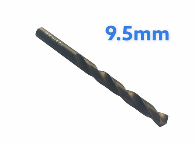 9.5mm Cobalt Drill Bit HSS M2