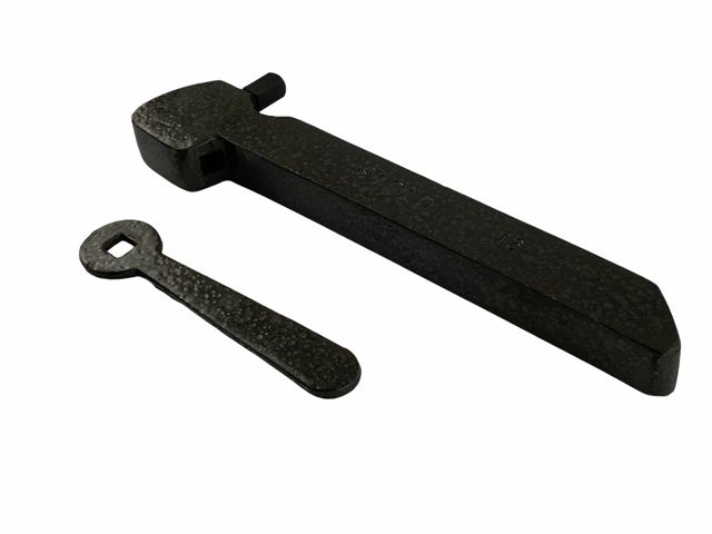 1/4" Straight Lathe Tool Holder Sloping Slot