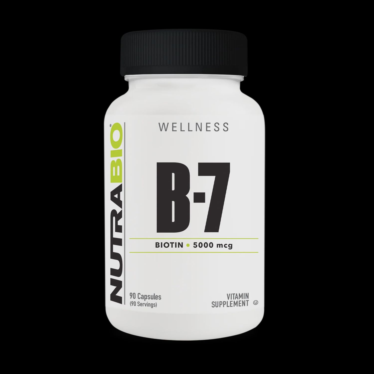Biotin  5000mcg  - 90  Vegetable Capsules