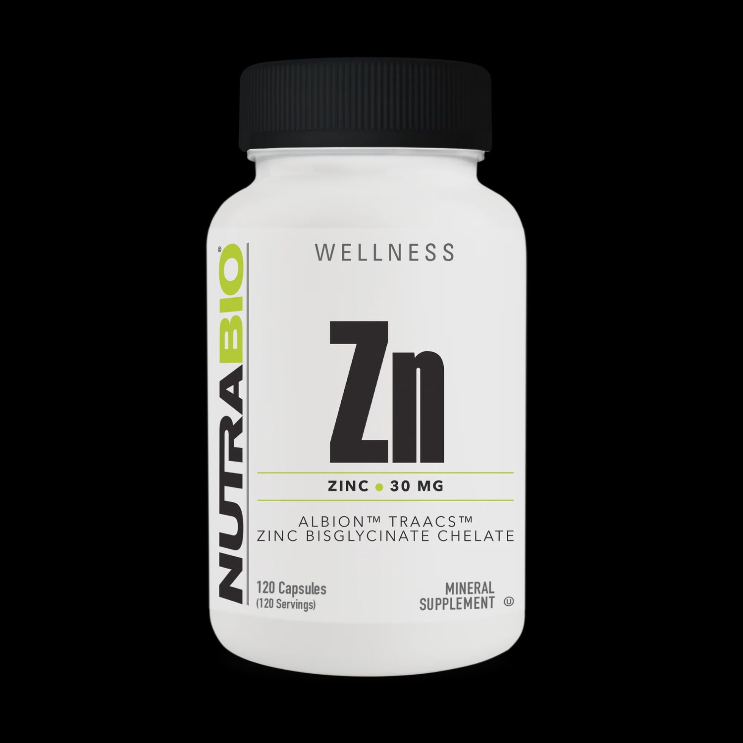 Chelated Zinc 30mg - 120 Caps