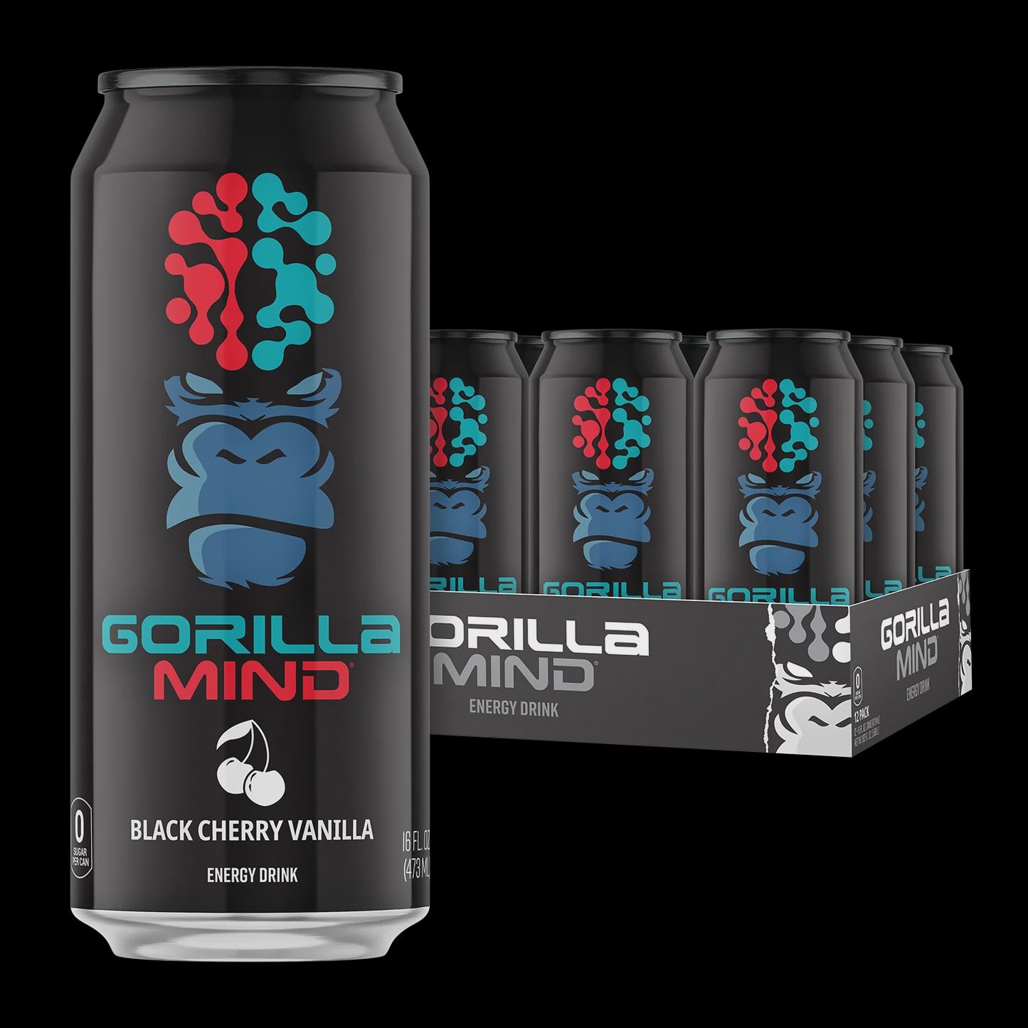 Gorilla Mind: Energy Drink (Case of 12)