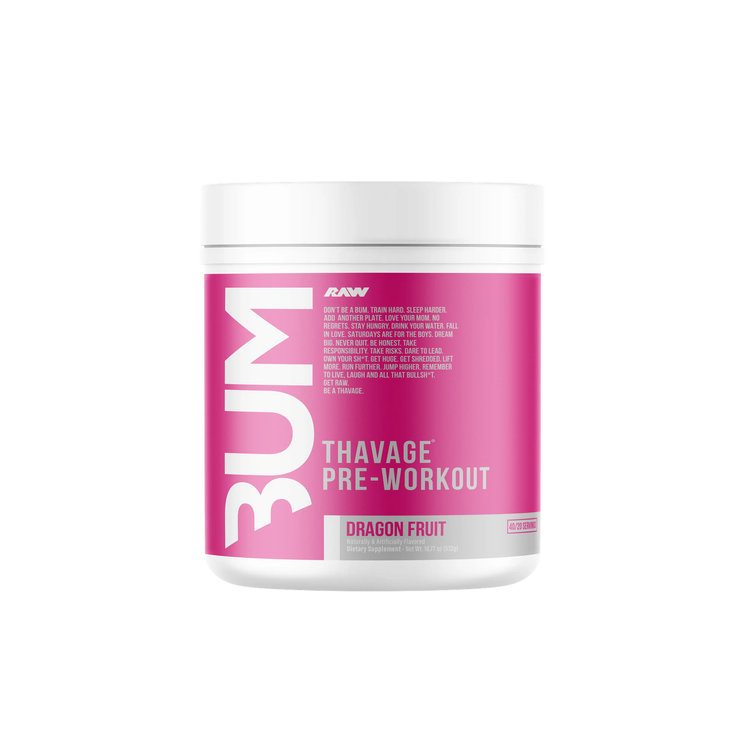 CBUM: Thavage Pre-Workout
