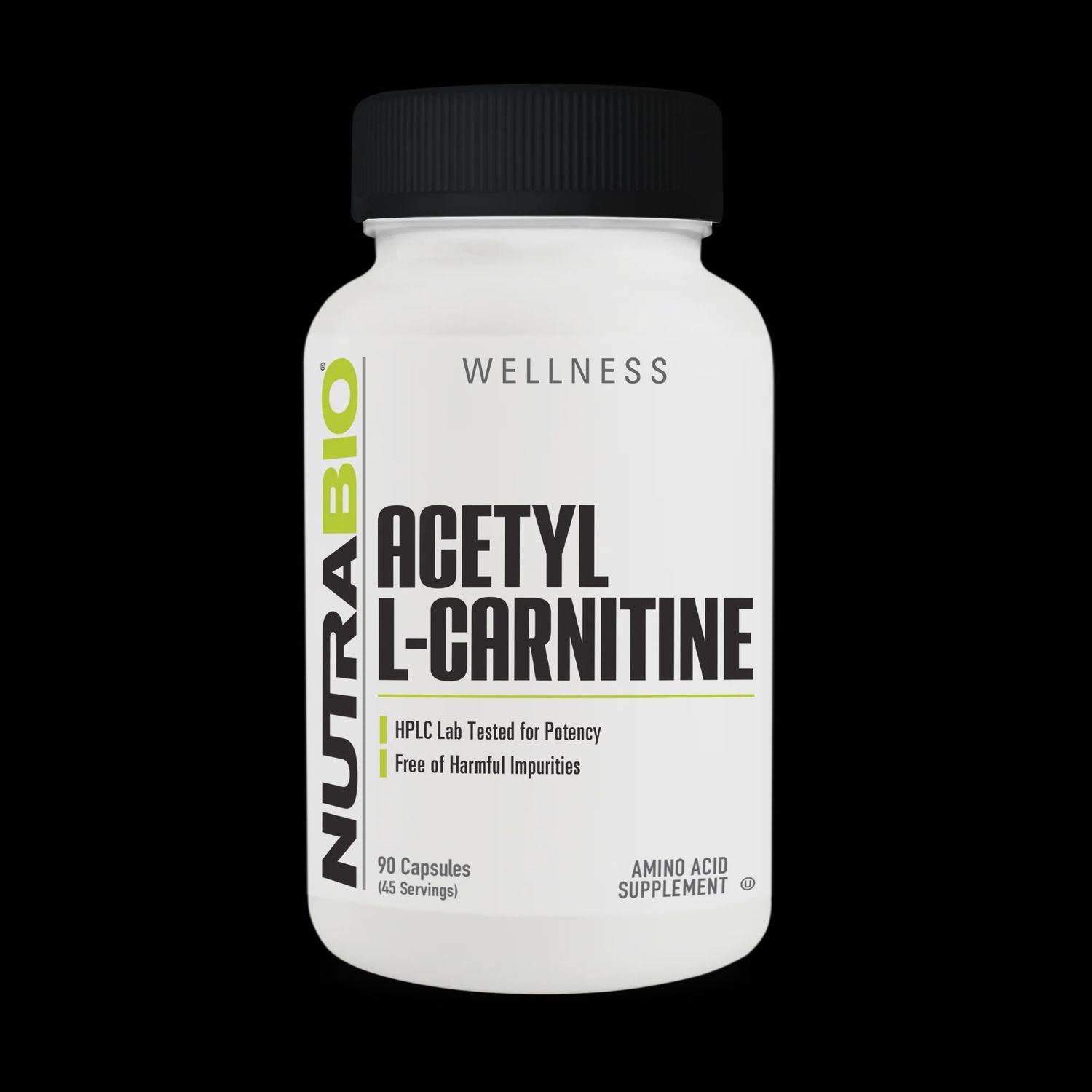 Acetyl L-Carnitine  500mg  - 90 Vegetable Capsules