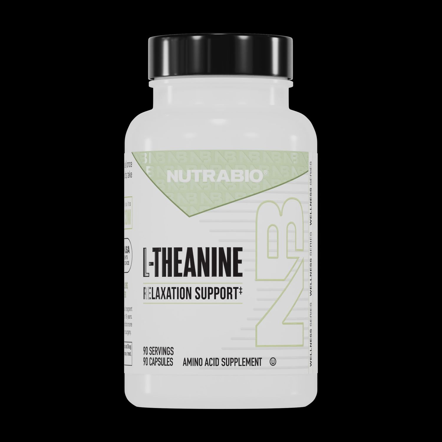 L-Theanine  200mg  - 90 Vegetable Capsules