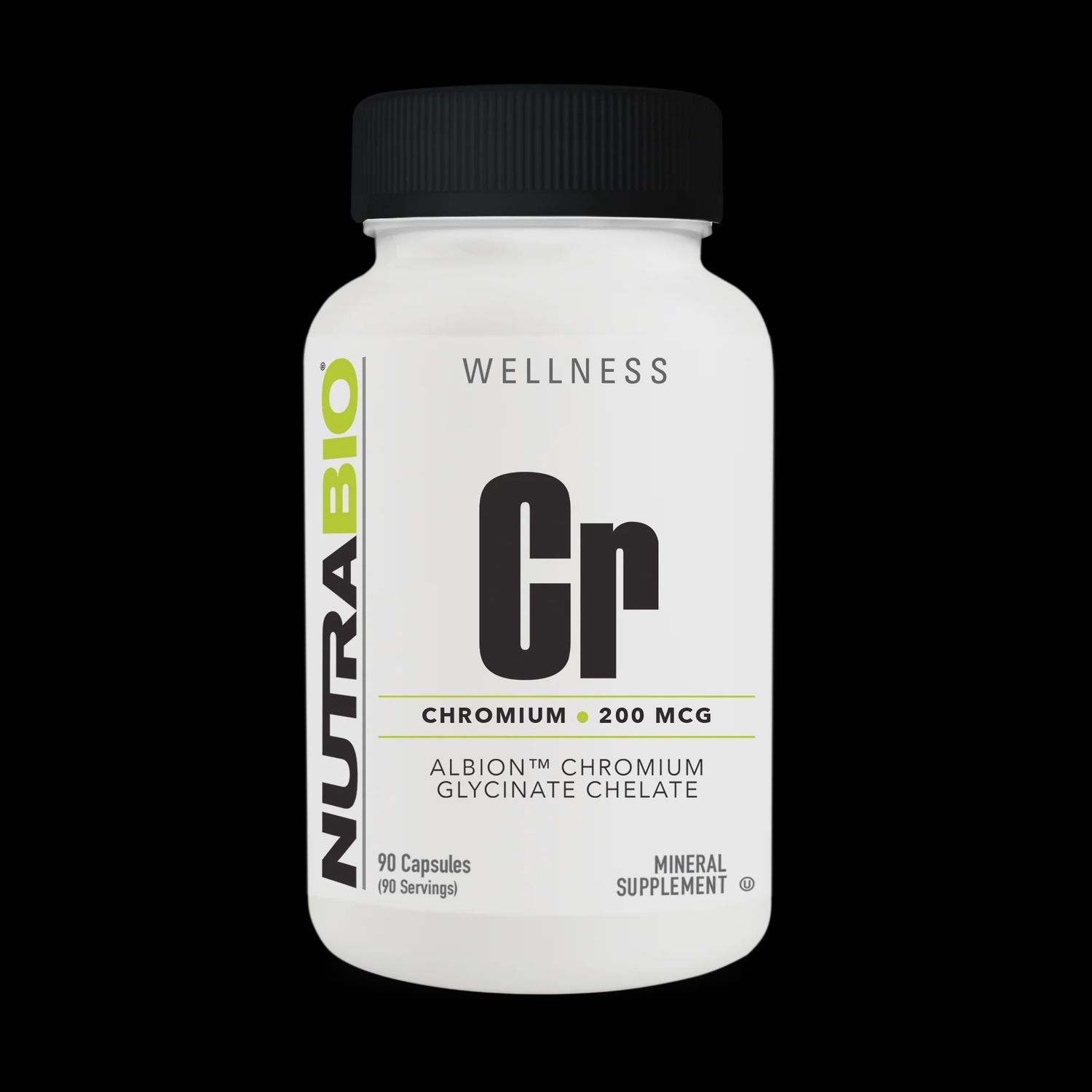 Chromium Chelate GTF  200mcg  - 90 Vegetable Capsules