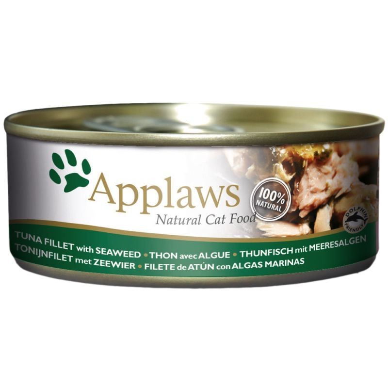 Applaws • in Broth • Tuna Fillet & Seaweed