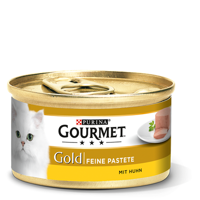 Purina • Gourmet • Gold • Feine Pastete • mit Huhn