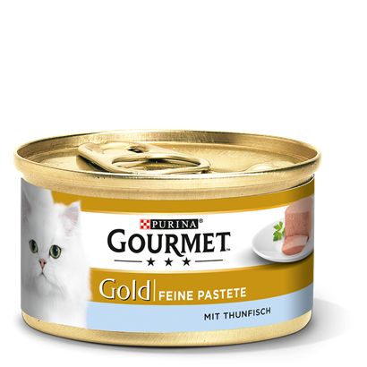 Purina • Gourmet • Gold • Feine Pastete • mit Thunfisch