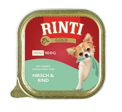 Rinti • Gold • Mini • mit Hirsch & Rind