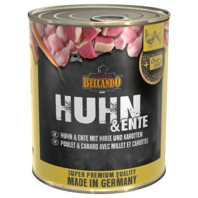 Belcando • Super Premium • Huhn &amp; Ente mit Hirse &amp; Karotten