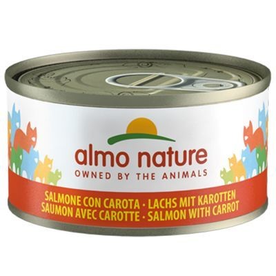 Almo Nature • in Gelatina • Salmone con Carota