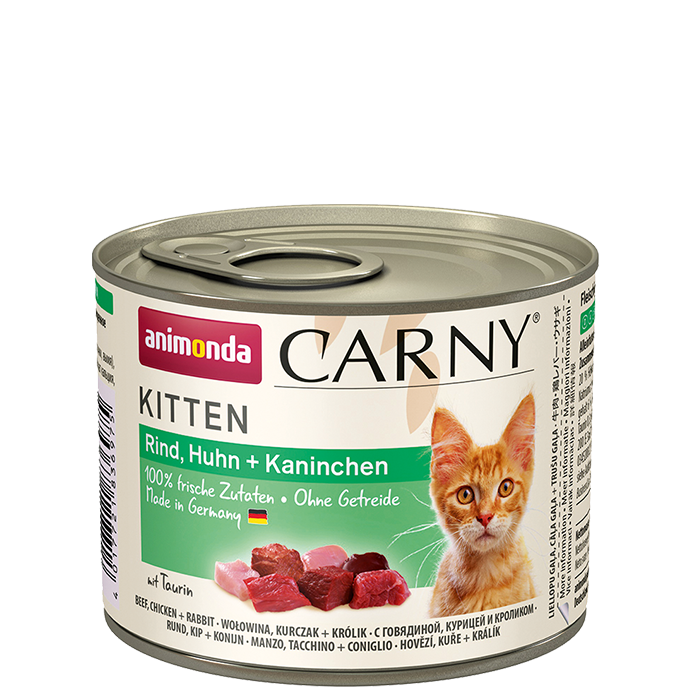Animonda • Carny • Kitten • Rind, Huhn & Kaninchen