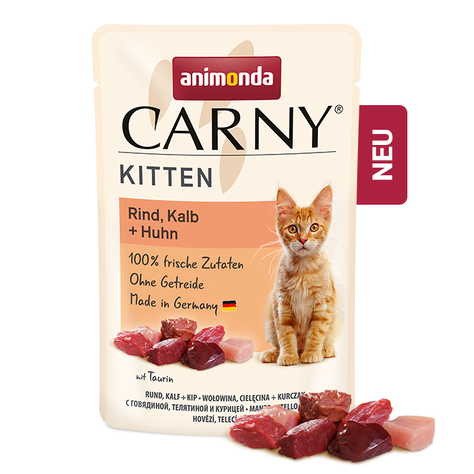 Animonda • Carny • Kitten • Rind, Kalb & Huhn