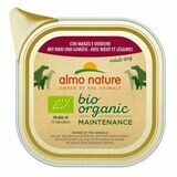 Almo Nature • BioOrganic • Maintenance • con Manzo e Verdure