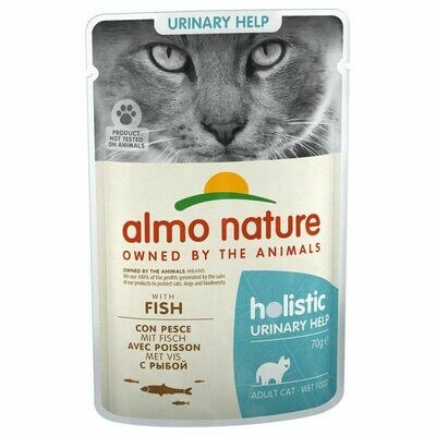 Almo Nature • Holistic • Urinary Help • con Pesce