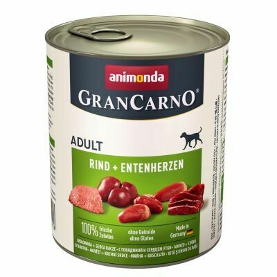 Animonda • GranCarno • Original • Rind & Entenherzen
