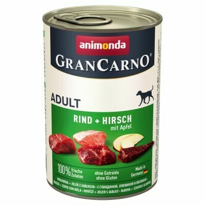 Animonda • GranCarno • Original • Rind & Hirsch mit Apfel
