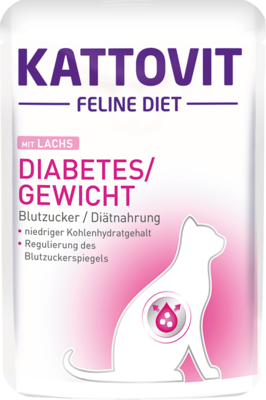 Kattovit • Diabetes / Gewicht • mit Lachs