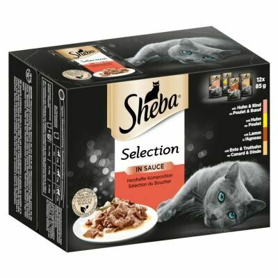 Sheba • Selection • in Sauce • Herzhalte Komposition