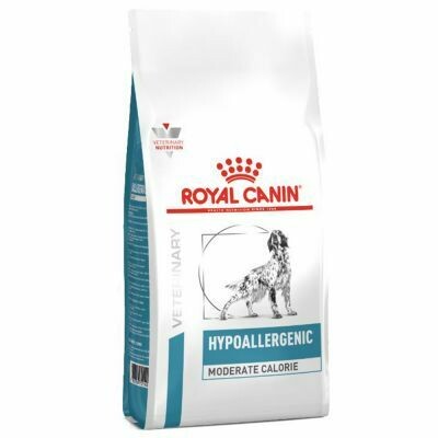 Royal Canin • Veterinary Nutrition • Hypoallergenic • Moderate Calorie