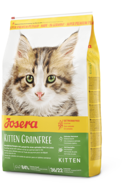 Josera • Kitten • Grainfree • mit extra viel Geflugel und wertvollem Lachsöl