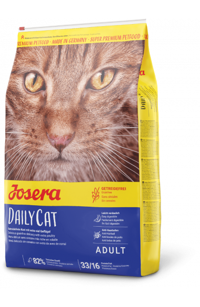 Josera • DailyCat • Getreidefreie Kost • mit extra viel Geflugel