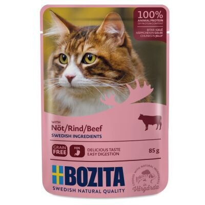 Bozita • Chunks in Jelly • with Beef
