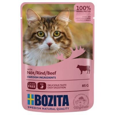 Bozita • Chunks in Sauce • with Beef