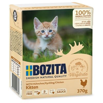 Bozita • Chunks in Sauce • with Chicken • Kitten