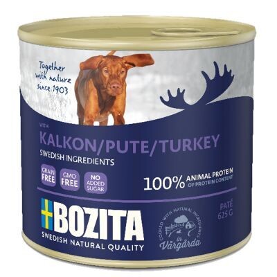 Bozita • Paté • Turkey, Vol.: Iepakojums 6 gab. X 625 g.