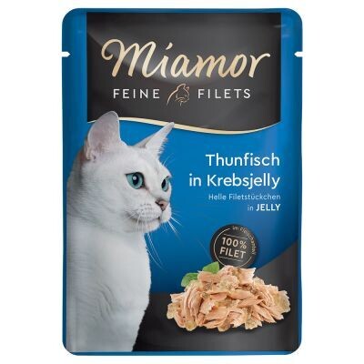 Miamor • Fine Fillets • in Jelly • Thunfisch in Krebsjelly