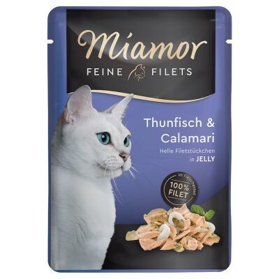 Miamor • Fine Fillets • in Jelly • Thunfisch & Calamari
