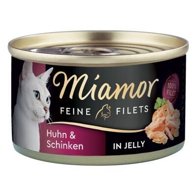 Miamor • Fine Fillets • in Jelly • Huhn & Schinken