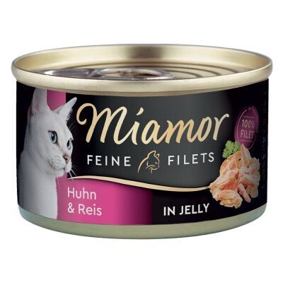 Miamor • Fine Fillets • in Jelly • Huhn & Reis
