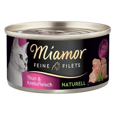 Miamor • Fine Fillets • Naturelle • Thunfisch & Krebsfleisch