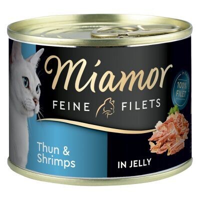 Miamor • Fine Fillets • in Jelly • Thun & Shrimps