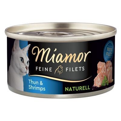 Miamor • Fine Fillets • Naturelle • Thunfisch & Shrimps