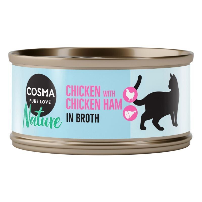 Cosma • Nature • in Broth • Chicken with Chicken Ham