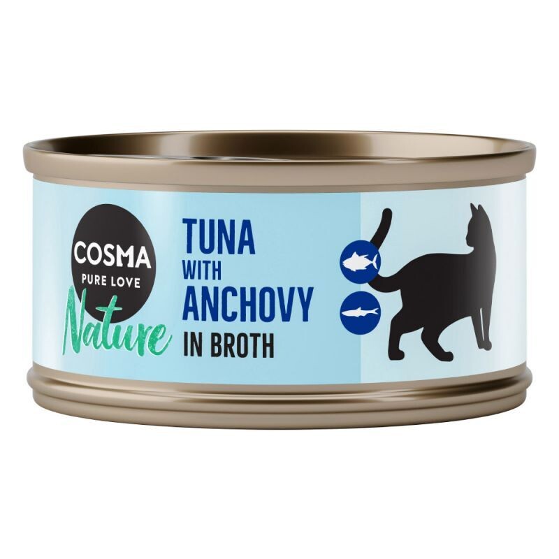 Cosma • Nature • in Broth • Tuna with Whole Anchovies