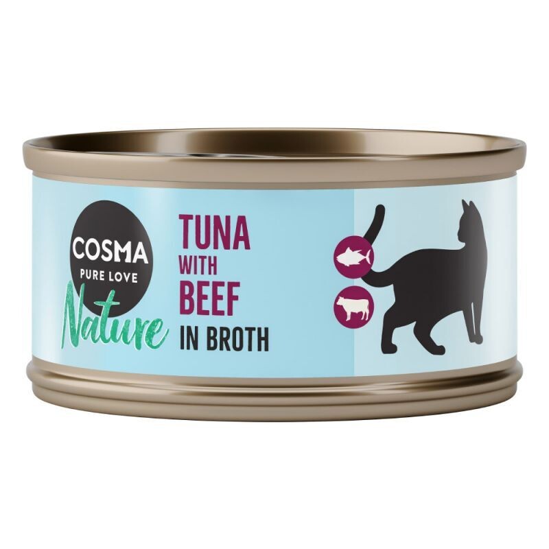 Cosma • Nature • in Broth • Tuna with Beef