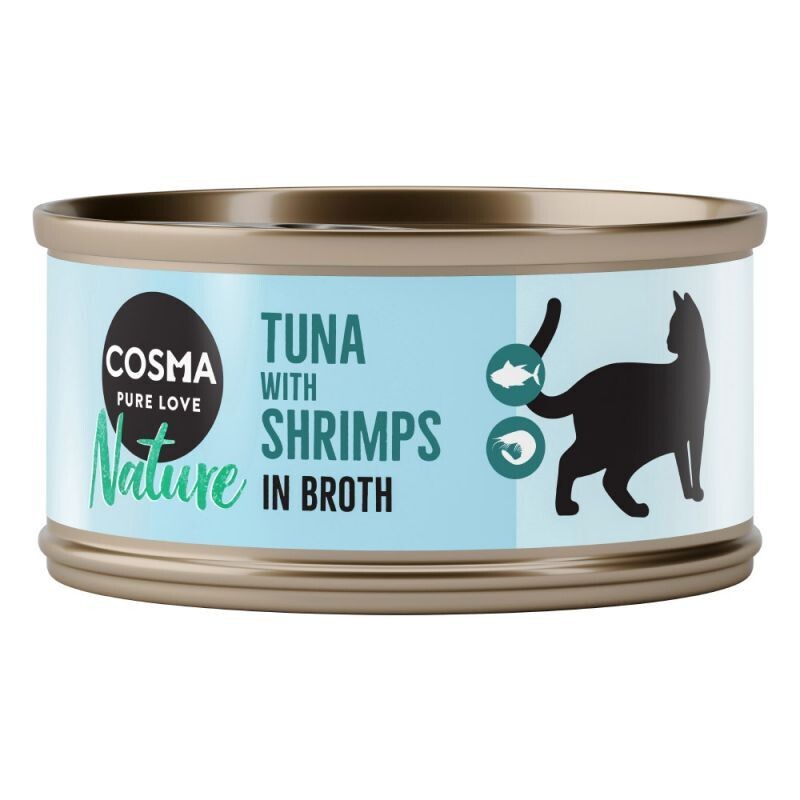 Cosma • Nature • in Broth • Tuna with Shrimps
