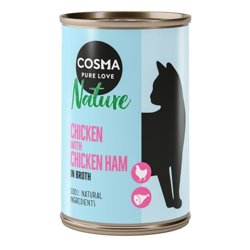 Cosma • Nature • in Broth • Chicken with Chicken Ham
