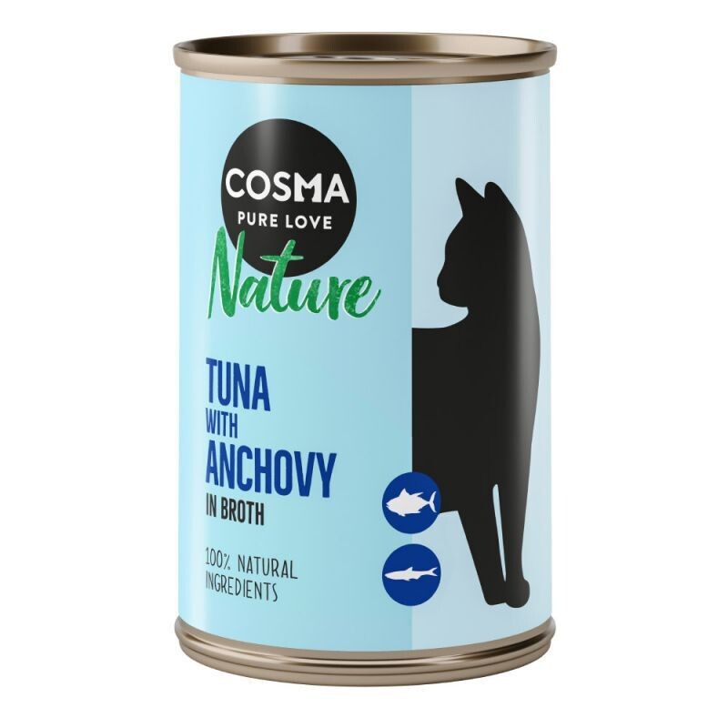 Cosma • Nature • in Broth • Tuna with Whole Anchovies