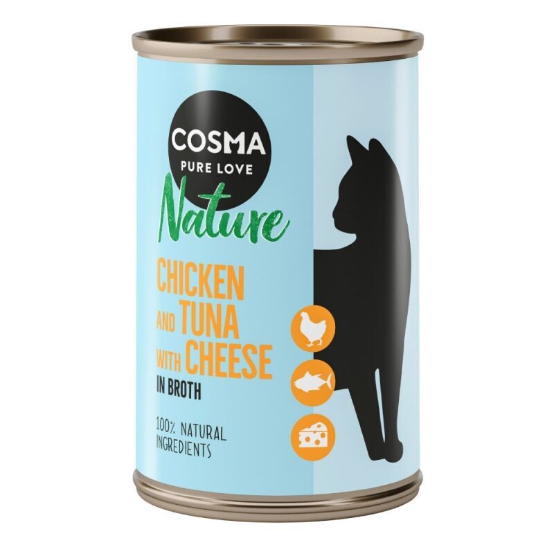 Cosma • Nature • in Broth • Chicken with Tuna & Cheese