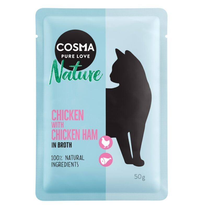 Cosma • Nature • in Broth • Chicken with Chicken Ham